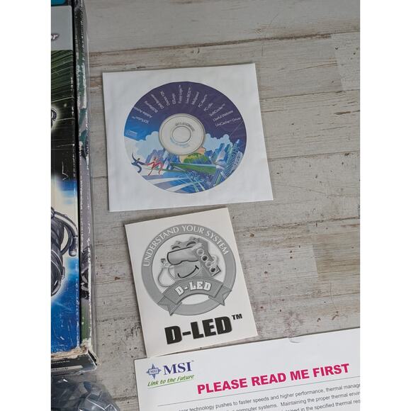 PARTS/REPAIR MSI K7T Pro2 ATX Motherboard Socket A AGP Universal 6 PCI KT133 v3 - Picture 11 of 14